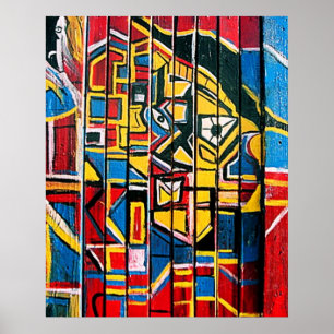 DRIEVOUDIGE CANDY FLIPPED POSTER