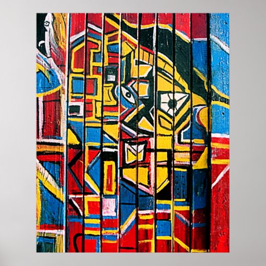 DRIEVOUDIGE CANDY FLIPPED POSTER (Voorkant)