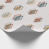 Drievoudige diamanten cadeaupapier (Hoek)