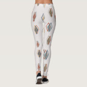 Drievoudige diamanten leggings (Achterkant)