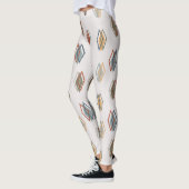 Drievoudige diamanten leggings (Links)