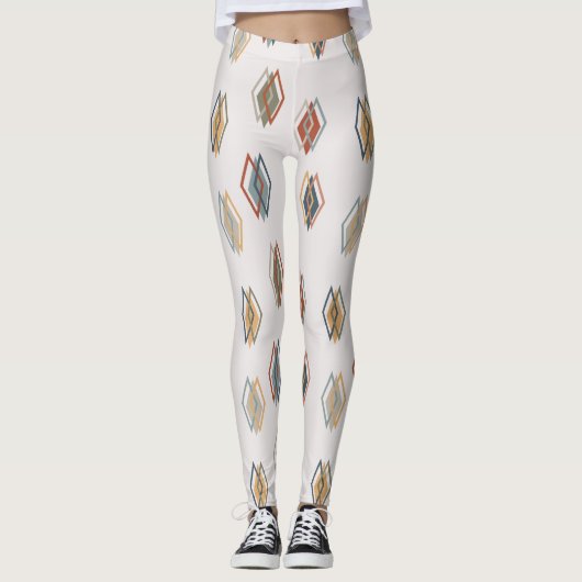 Drievoudige diamanten leggings (Voorkant)
