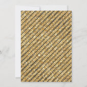 Drievoudige Dinosaur 3e verjaardag Hartelijk dank Bedankkaart (Achterkant)