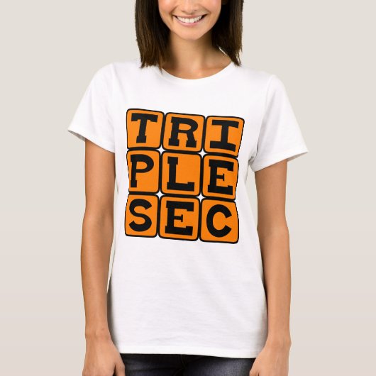 Drievoudige Drink mixer T-shirt (Voorkant)