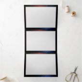 Drievoudige Fold Holiday-kaart Drieluik Wenskaart (Binnen)