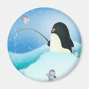 Drievoudige foutpinguïns - magneet