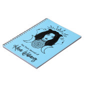 Drievoudige Godin Hecate Zwart & Blauw Wicca Tarot Notitieboek (Linkerzijde)