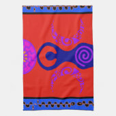 Drievoudige Godin Theedoek (Verticaal)