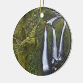 Drievoudige Herfsten, Columbia River Gorge Keramisch Ornament (Links)