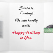 Drievoudige kaart - Kerstexcitement (Binnenkant midden)