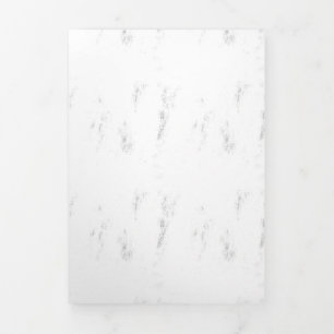 Drievoudige kaart Minimalistisch Elegant Neutraal 