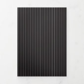 Drievoudige kaart Minimalistisch Elegant Neutraal (Cover)