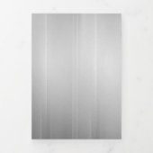 Drievoudige kaart Minimalistisch Elegant Neutraal (Cover)