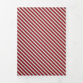Drievoudige kaart Minimalistische Elegante Neutral (Cover)