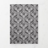 Drievoudige kaart Minimalistische Elegante Neutral (Cover)
