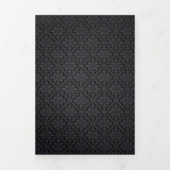 Drievoudige kaart Minimalistische Elegante Neutral (Cover)