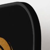 Drievoudige Keltische Knoop Swirl Mandala Geperson Pickleball Paddle (Links Detail)