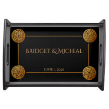 Drievoudige Keltische knoop wervelen bruiloft