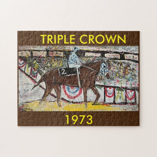 DRIEVOUDIGE KROON 1973 LEGPUZZEL (Horizontaal)