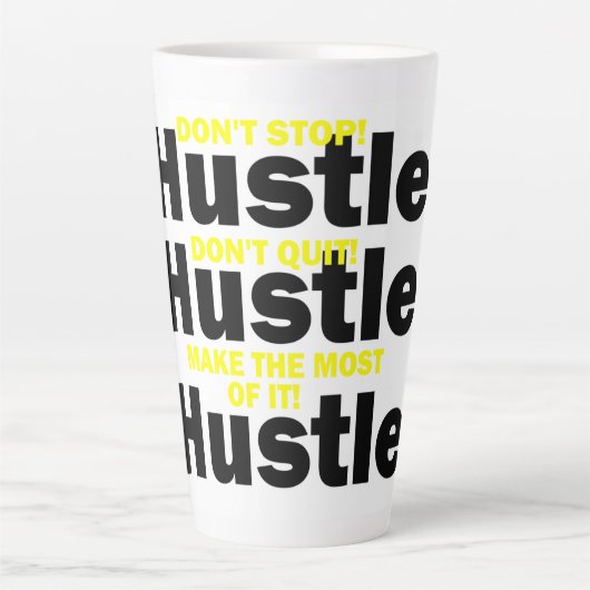 Drievoudige Latte Mok (Voorkant)