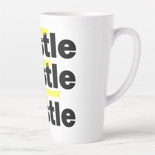 Drievoudige Latte Mok (Rechts)