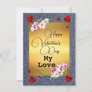 Drievoudige liefdeskaart kaart