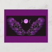 Drievoudige Maan Briefkaart (Voorkant)