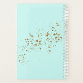 Drievoudige Maan Paarse en Goud Planner (Achterkant)