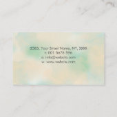 Drievoudige maan Pentagram Illustratie Visitekaartje (Achterkant)