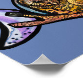 drievoudige-maanuil poster (Hoek)