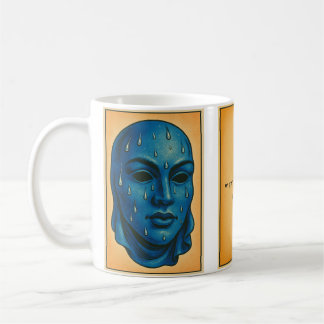 Drievoudige masker koffiemok