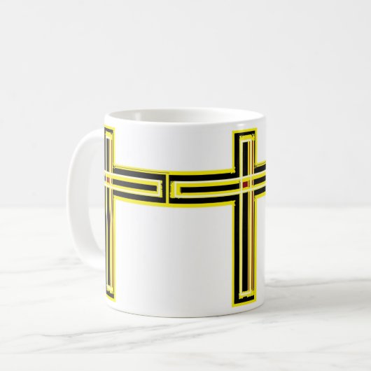 Drievoudige mok (Voorkant links)