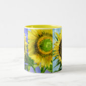 Drievoudige Mok zonnebloem (Center)