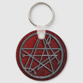 drievoudige necro sigil sleutelhanger (Voorkant)