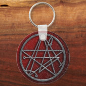 drievoudige necro sigil sleutelhanger (Voorkant)