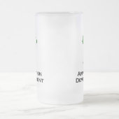 Drievoudige Oogtoepassing Ontwikkeling groen Matglas Bierpul (Center)