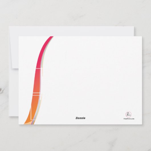 Drievoudige Overlay Fotokaart Feestdagenkaart (Achterkant)