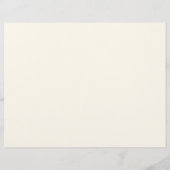 Drievoudige Sjabloon van de  van het programma voo (Achterkant)