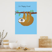 Drievoudige sleuf om rond Poster te hangen (Keuken)