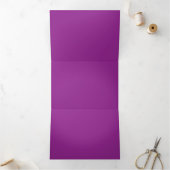 Drievoudige Uitnodiging | Elegant | Aangepaste Eve (Binnen)