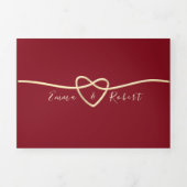 Drievoudige uitnodiging voor de moderne Bourgogne (Cover)