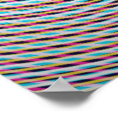Drievoudige Zone Moire Poster (Hoek)
