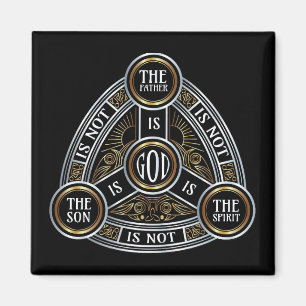 Drievuldigheid De Vader, de Zoon en de Heilige Gee Magneet