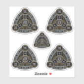 Drievuldigheid De Vader, de Zoon en de Heilige Gee Sticker (Vel)