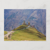 Drievuldigheidskerk Stepantsminda Kazbegi Georgia Briefkaart (Voorkant)