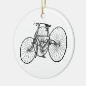  driewieler - Driewielige fiets Keramisch Ornament (Links)