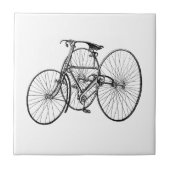  driewieler - Driewielige fiets Tegeltje (Voorkant)