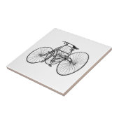  driewieler - Driewielige fiets Tegeltje (Zijkant)