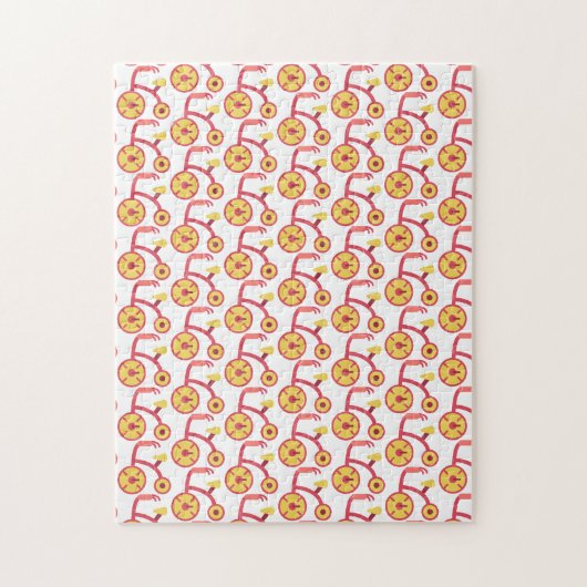 driewieler legpuzzel (Verticaal)