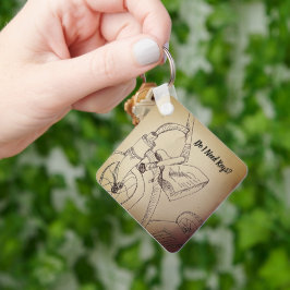 driewielige Sleutelhanger
